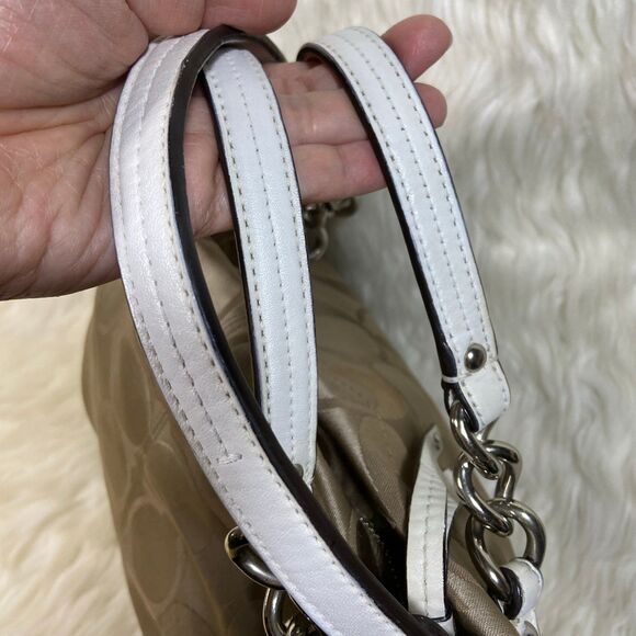 Coach Brooke Signature Sateen Shoulder Bag - Picture 10 of 10